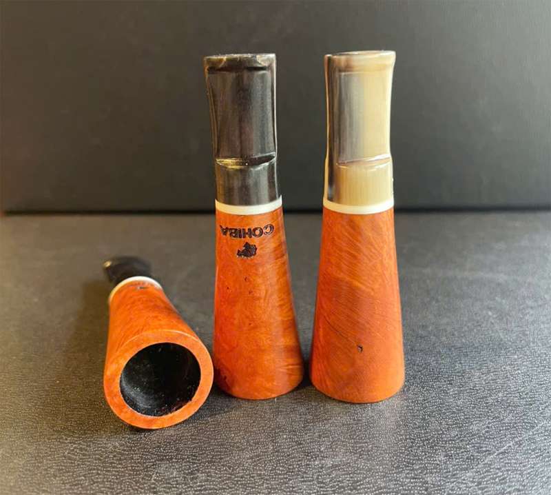 Tẩu gỗ thạch nam cho xì gà cỡ nhỡ ring 32-42