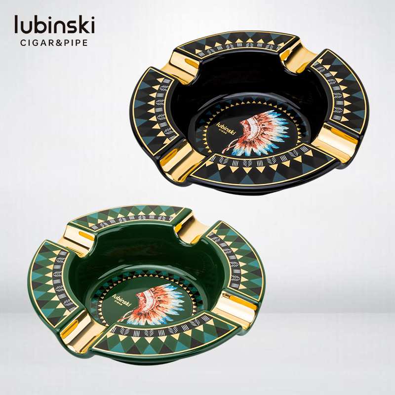 Gạt tàn sứ 4 điếu Lubinski YJA 20031