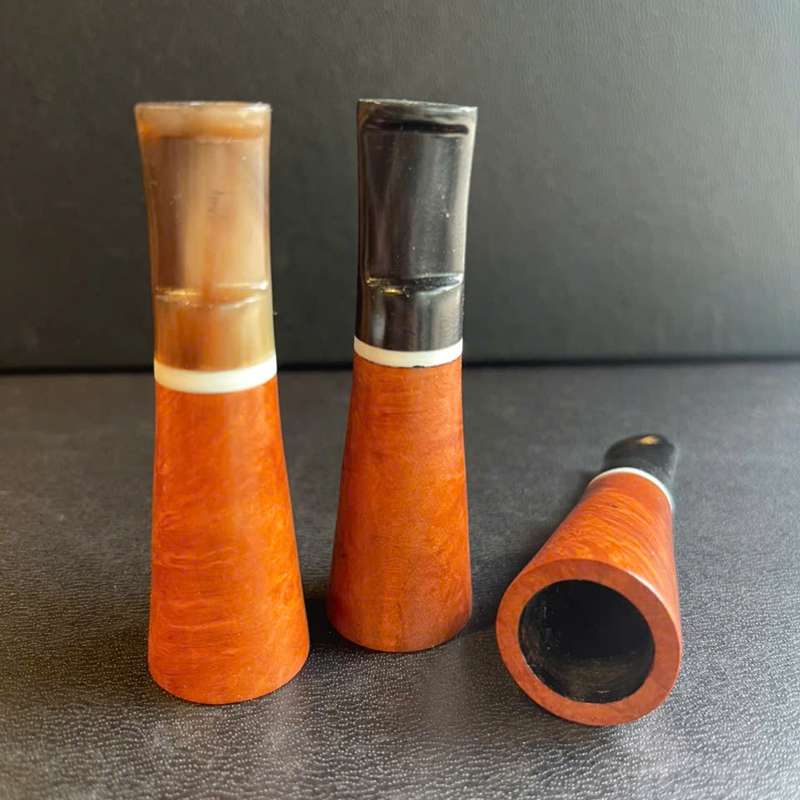 Tẩu gỗ thạch nam cho xì gà cỡ nhỡ ring 32-42